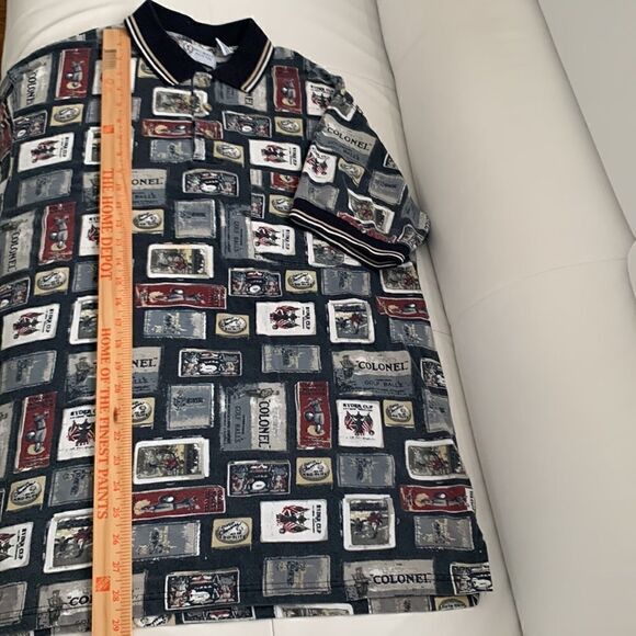 Michael Austin Vintage Short Sleeve Polo Men’s Shirt Size L - Picture 5 of 7